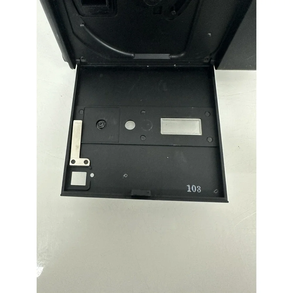 Ansco Disc HR 30 Vintage Film Camera 12.5mm f2.8 Motor Drive Black Tested Look